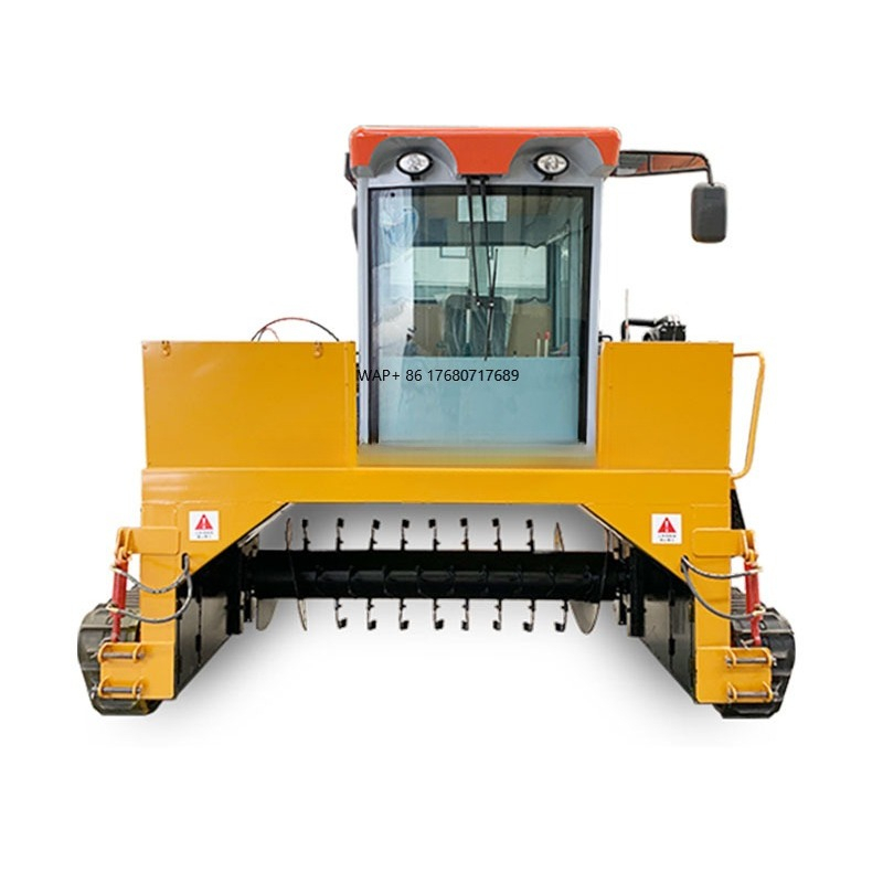 Compost Turner Machine - Gıda Atıkları ve Tavuk Gübresi İçin