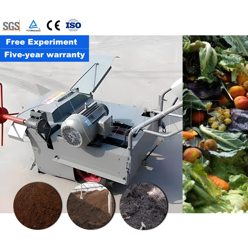 Compost Turner Machine - LANE Kendinden Tahrikli Karıştırıcı Fabrikası Tedarik