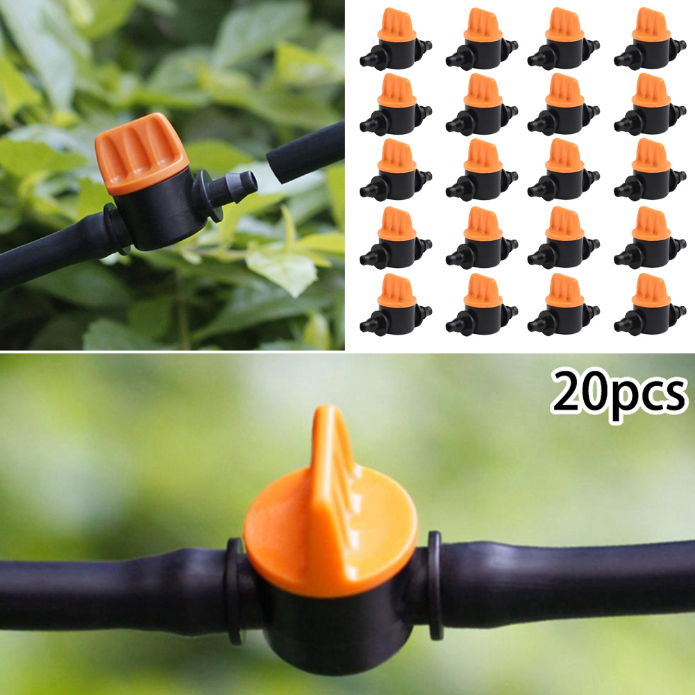 Irrigation Drip Tape - 20 adet hortum vanası bahçe musluğu