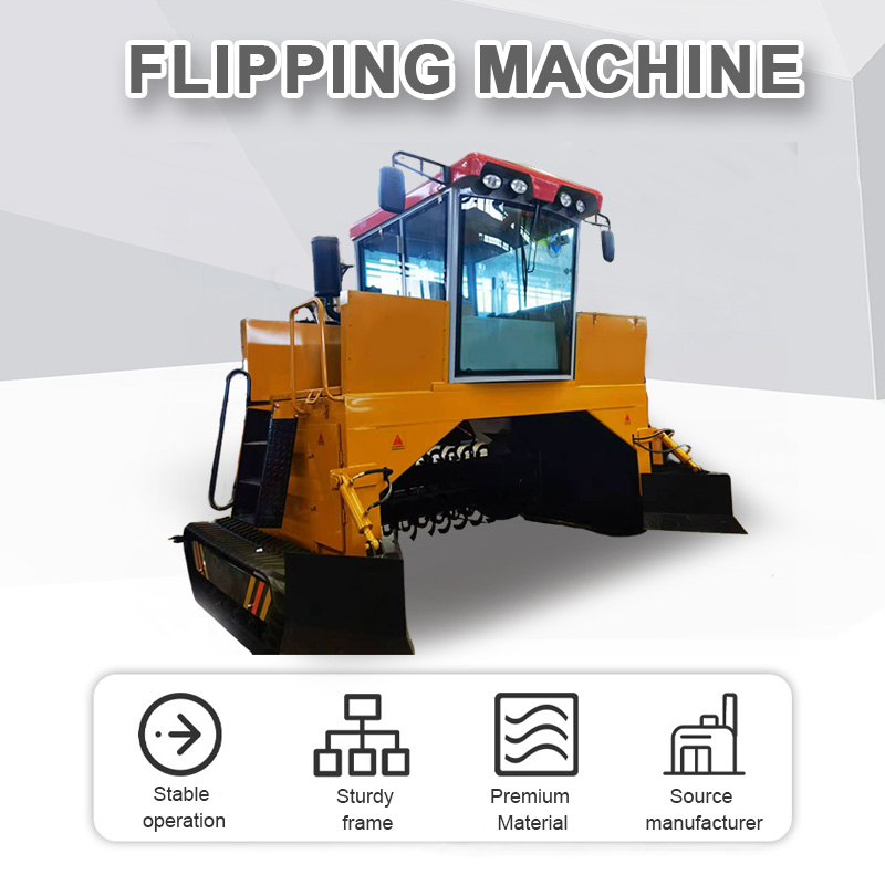 Büyük Kapasiteli Tarım Mobil K - Compost Turner Machine incelemesi ve fiyatı