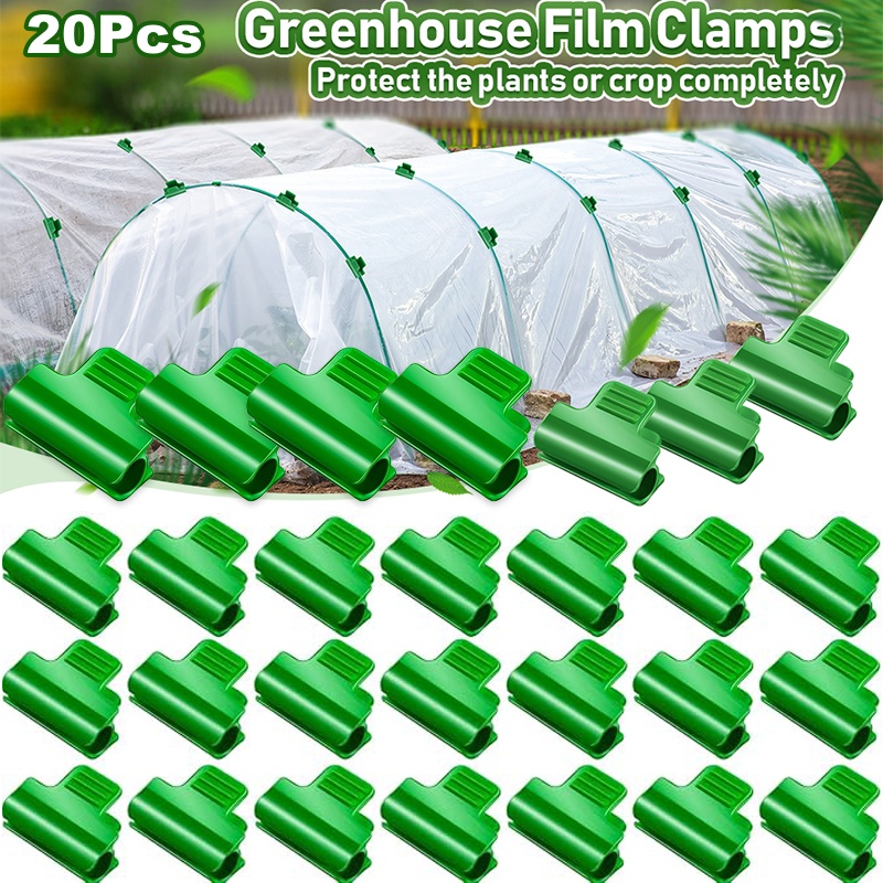 20 Adet Yeşil Laminasyon Klips - Greenhouse Plastic Film incelemesi ve fiyatı