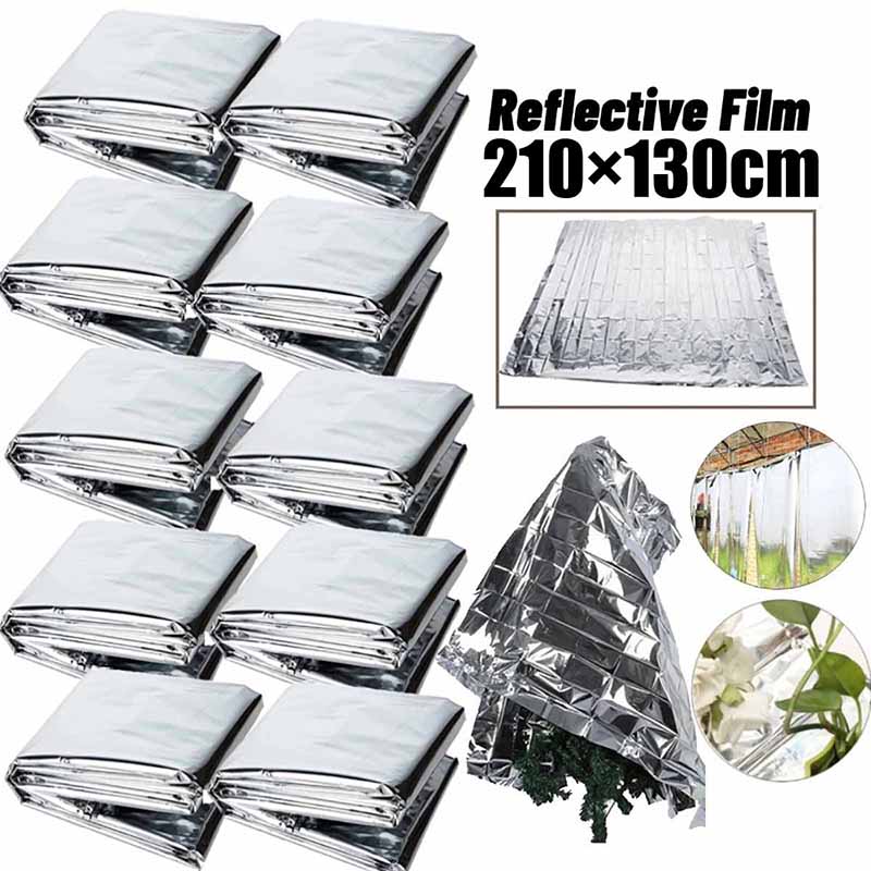 1-10 adet bahçe gümüş Mylar Fi - Greenhouse Plastic Film incelemesi ve fiyatı