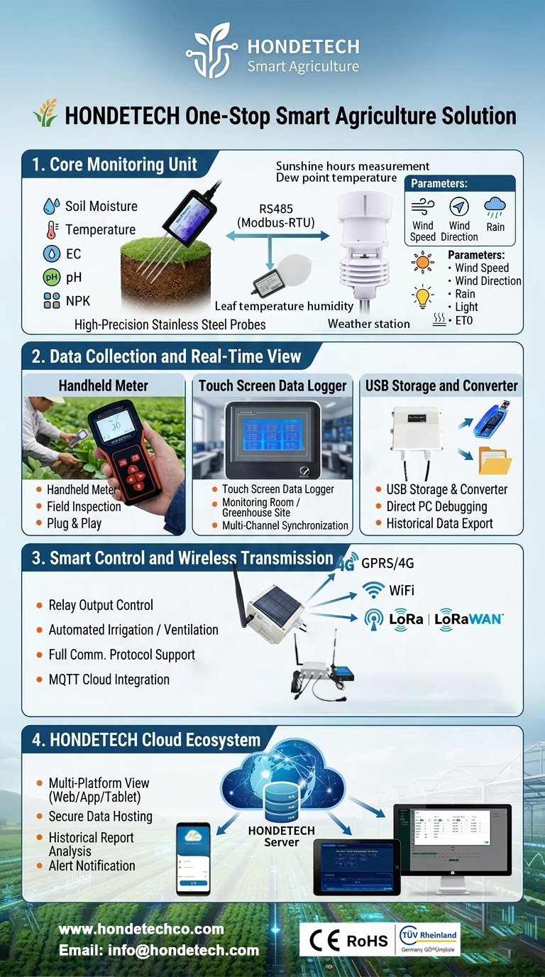 Akıllı WiFi 4G Tarım ET0 Hava  - Precision Farming Smart Agriculture incelemesi ve fiyatı